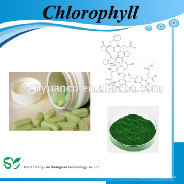 Extracto de Planta Natural Polvo Clorofilo /, Clorofila de cobre Sodio